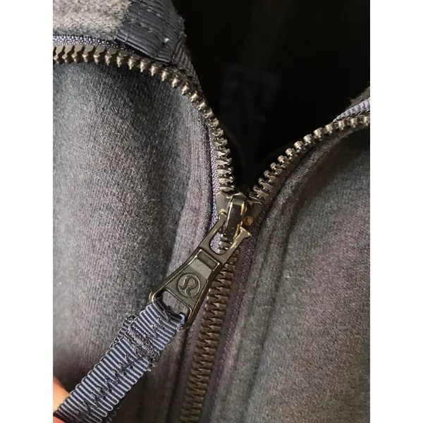 Lululemon Size‎ 6? Small Inkwell Navy Blue En Route Jacket Full Zip - Image 4