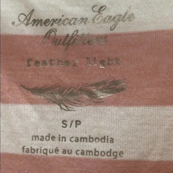 American Eagle sm‎ quarter sleeve top - Image 2