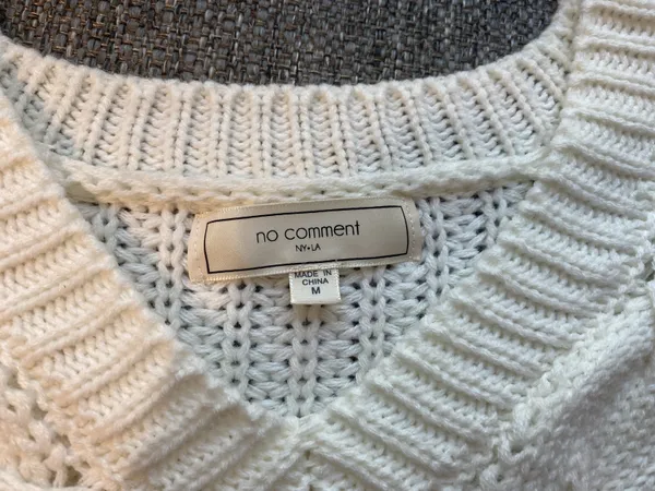 No Comment Boutique Knit Sweater - Image 2