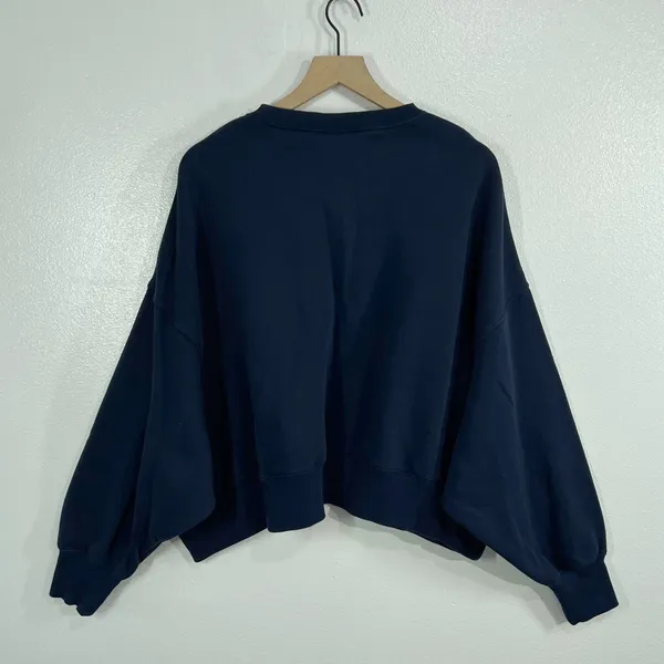 Nike Phoenix Fleece BYU Cougars Womens XL Oversized Cropped Crewneck Gameday - Image 4