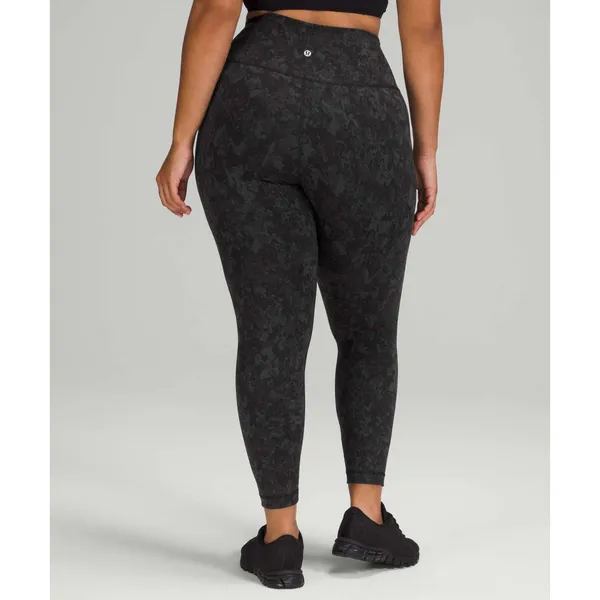 Lululemon Wunder Train High-Rise Tight 25" 12 NWT Hideaway Camo Deep Coal Multi - Image 3