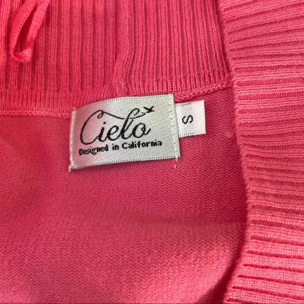 Cielo Pink Open Cardigan‎ Size Small NWT - Image 3