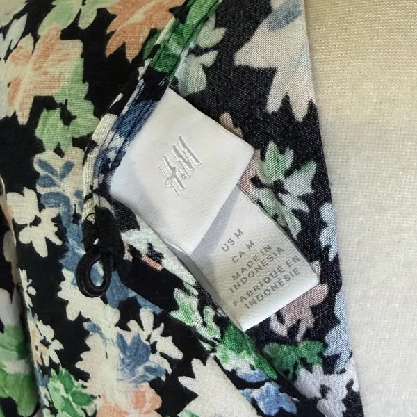 H&M Floral Maxi Dress, Size M‎ - Image 7