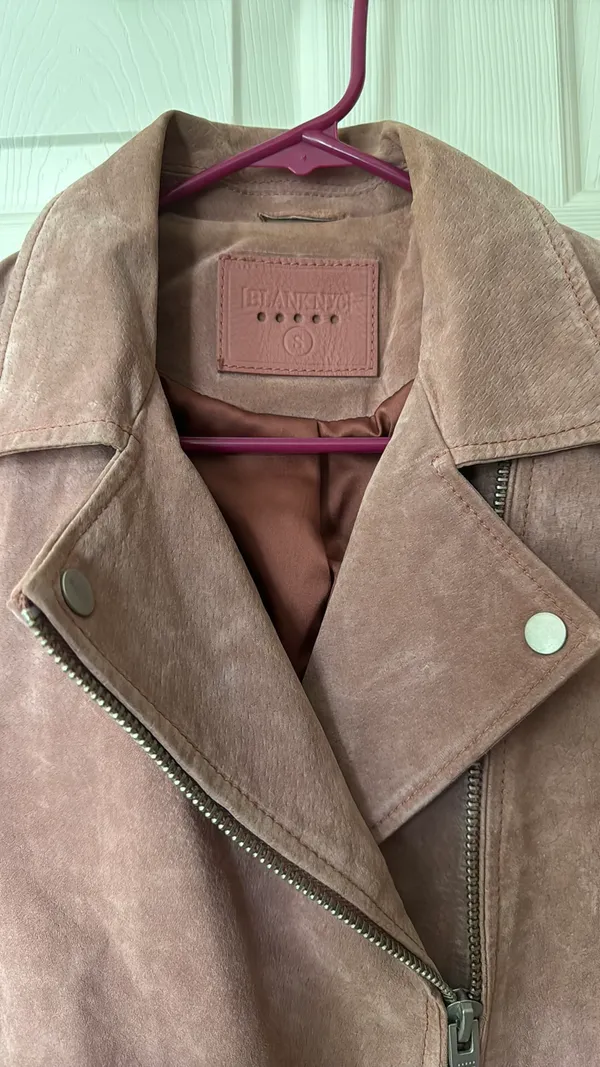 BLANK NYC Pink Suede Jacket - Image 2