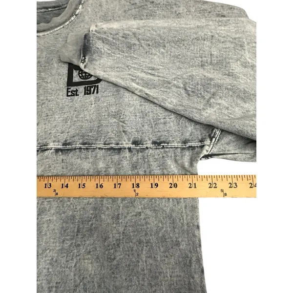 Disney World Spirit Jersey Shirt Grey Mineral‎ Acid Wash Small Denim Look #T4-6 - Image 7