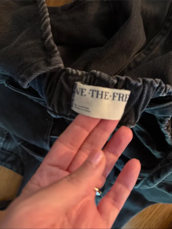 Free People Hazel Denim Jumpsuit- size Small - Image 6