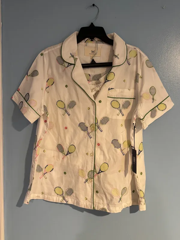 Print Fresh Pajama Set Tennis Club - Image 2