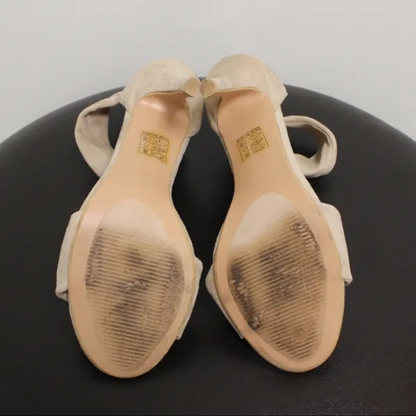 Nude So Me Strap Heels 8.5 4” Heels - Image 7