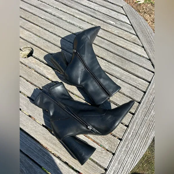 Steve Madden Valyant Women's Shoes Size 9 goth‎ whimsy Spring date point boots - Image 10