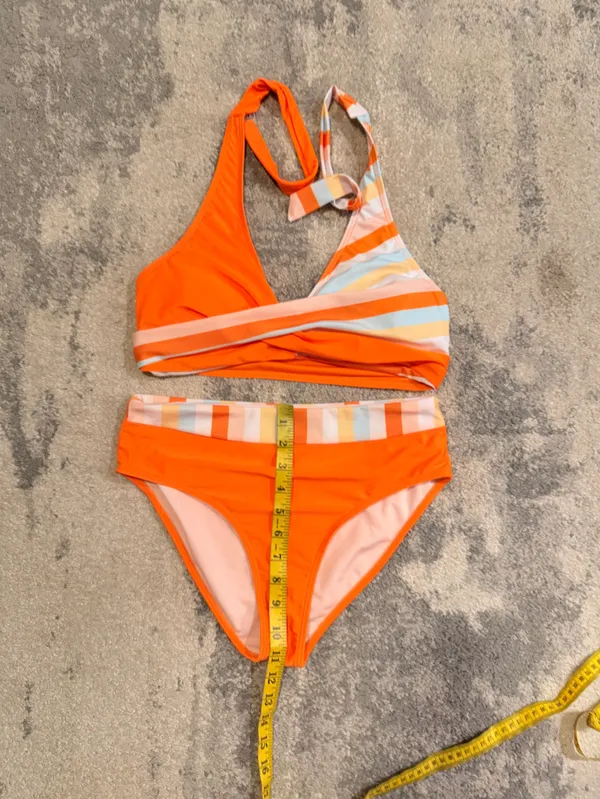 Image Orange Striped Two - Image 3