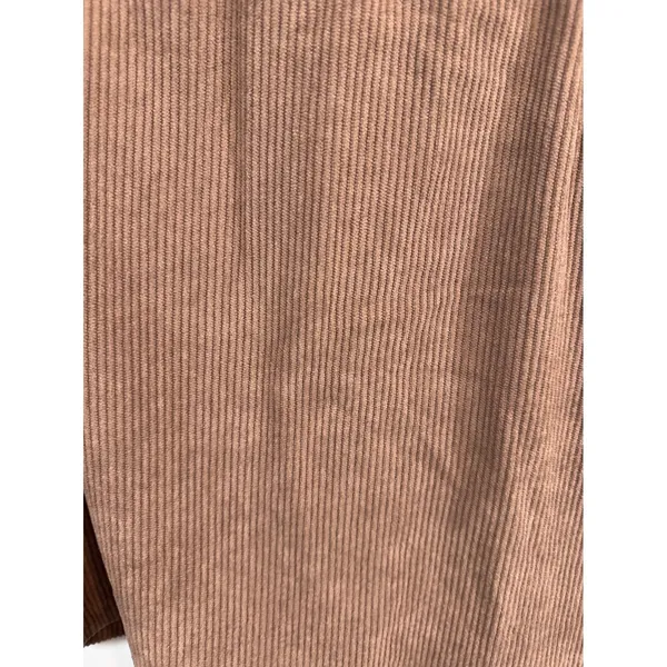 Halara AuraCord Cloud Brown Corduroy Skirt with Built-in Shorts Women M Long NWT - Image 3