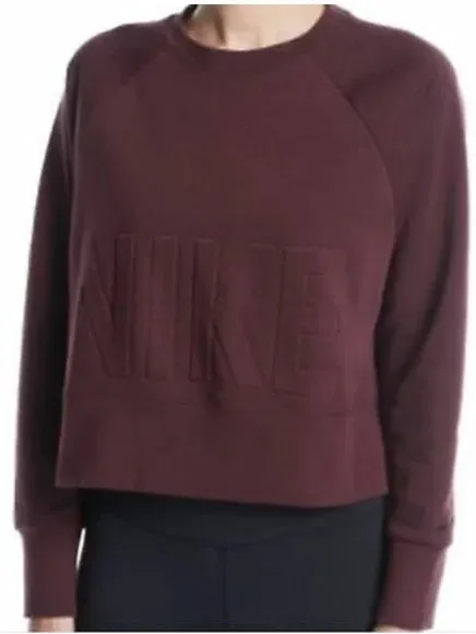 Nike Versa Cropped Crew Neck Sweatshirt 3XL - Image 2