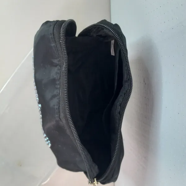 Bebe Black Cosmetic Bag - Image 5