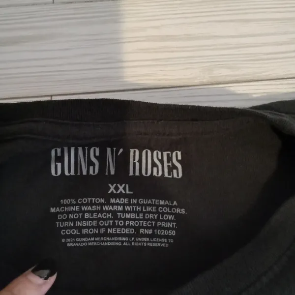 Band tee guns n roses sweet child of mine women's xxl - Image 4