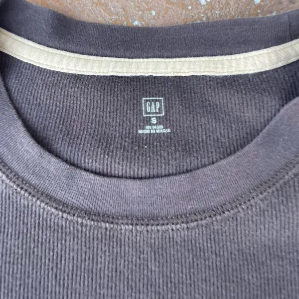 Brandy Melville Y2k GAP thermal brown long sleeve t-shirt - Image 5