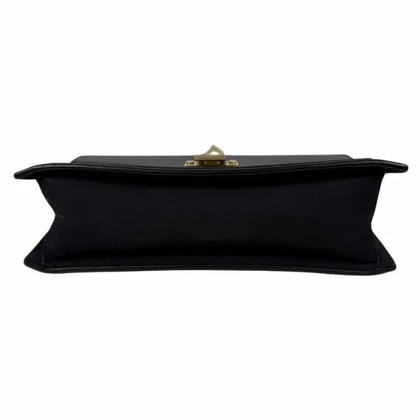 REISS Coleville Small Leather Crossbody Bag Convertible Shoulder Bag Black - Image 7