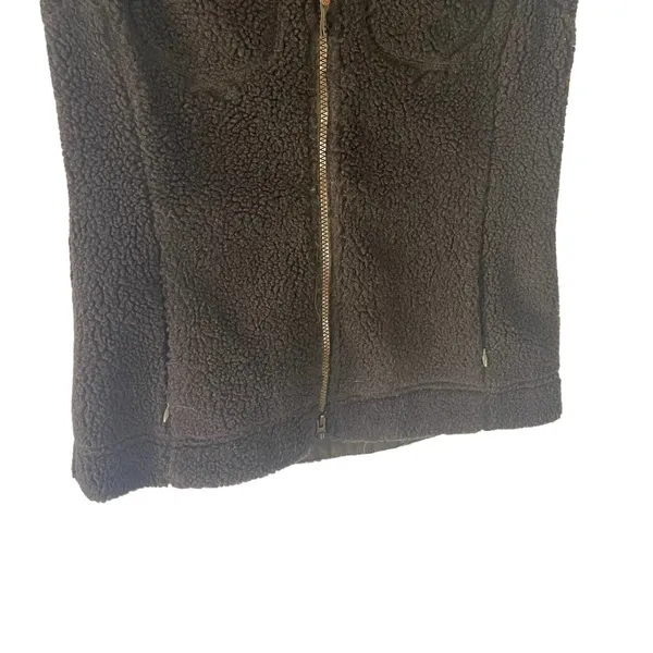 Royal Robbins Women's Size Small Army Green Sherpa‎ Canvas Outdoor Vest - Image 3