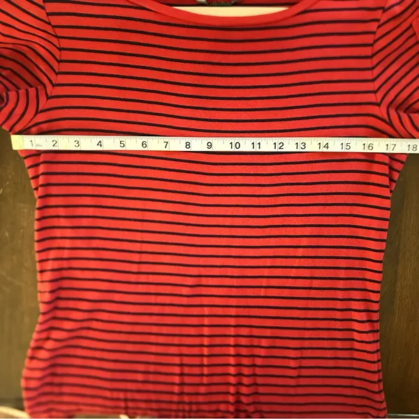 Y2K preppy‎ red and navy - Image 3