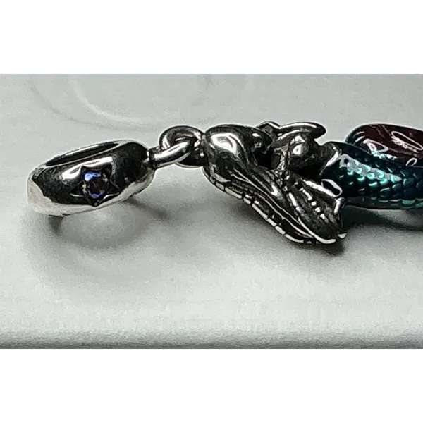 Pandora Disney Ariel Dangle Charm 925 Sterling Silver Little Mermaid Enamel - Image 5