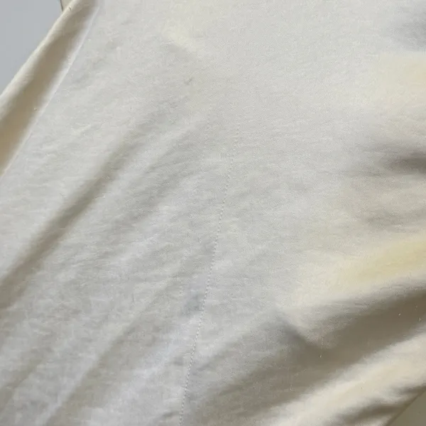 Selfie Leslie Champagne Satin‎ Strapless Cowl Back Maxi Dress Cream Women's XS - Image 12