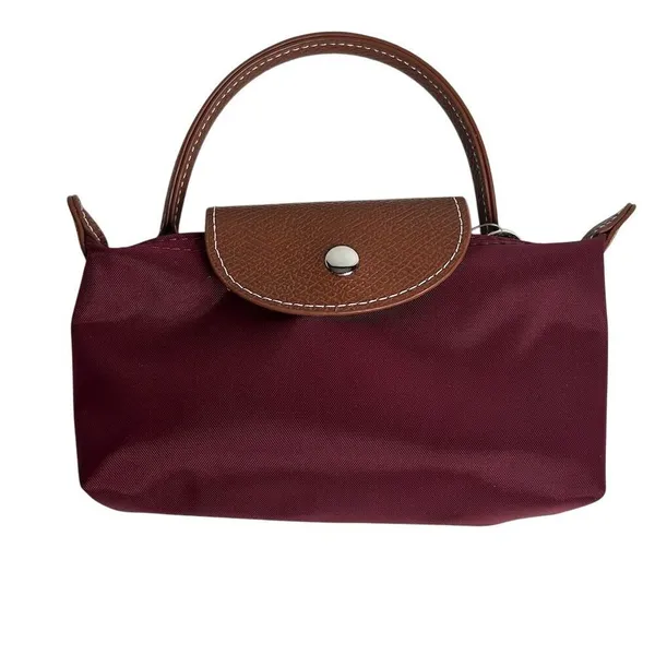 Therapy Boutique Women's‎ Mini Crossbody Bag Burgundy Adjustable Strap - Image 14