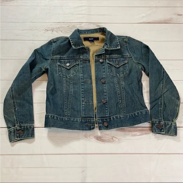 Gap Classic Denim Jean Jacket - Image 7