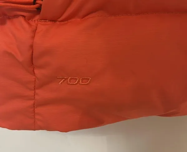 The North Face Nuptse 700 Goose Down Puffer Orange/Red Vest Jacket Us Women M - Image 5