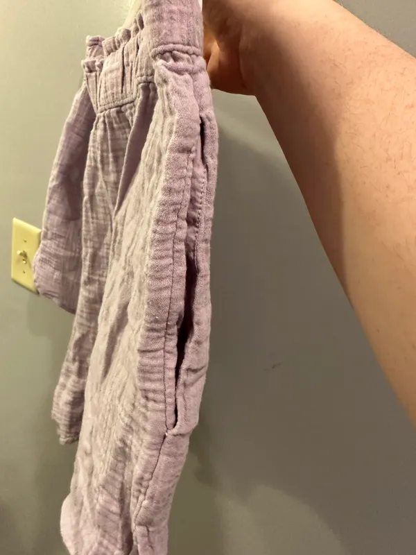 Universal Threads Purple Linen Shorts - Image 4