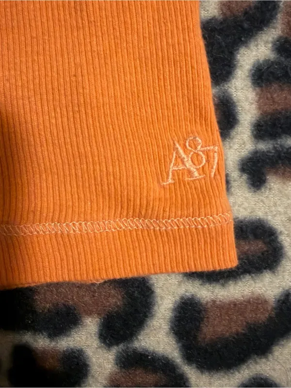 2000s vintage style burnt orange 2012 aéropostale tank top - Image 4