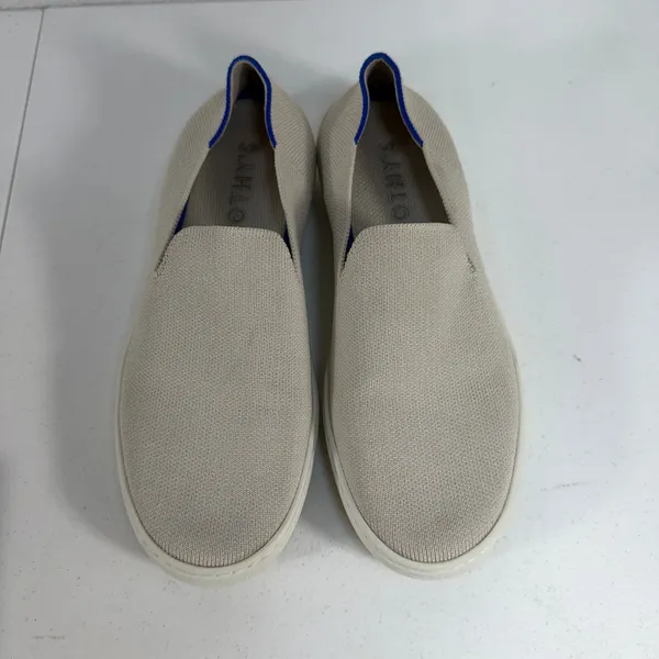 Rothy's 7.5 Sneakers The‎ Original Slip-On Sustainable Knit Washable Sand Beige - Image 6