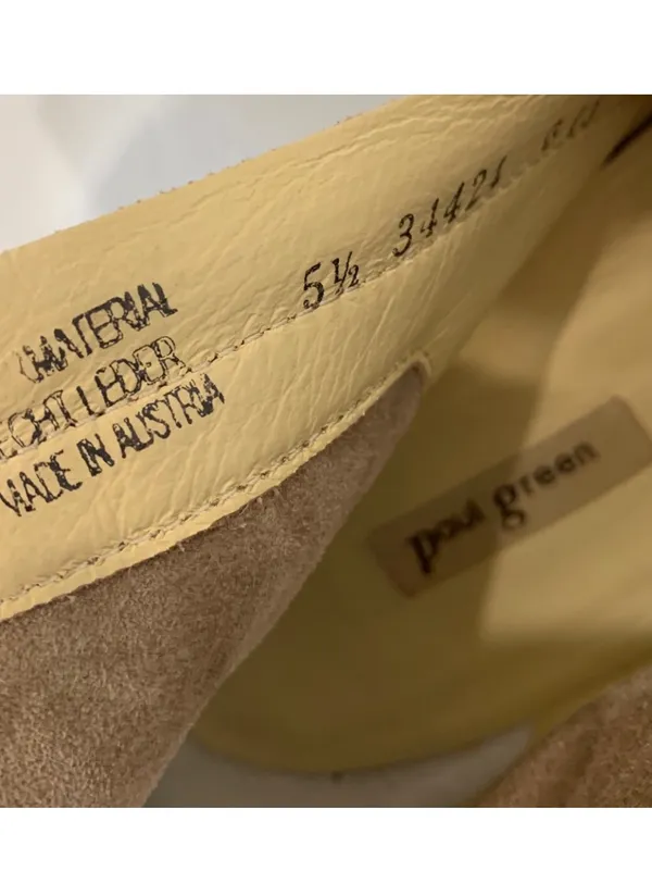 Paul Green Taupe Suede Ankle Bootie - Image 9