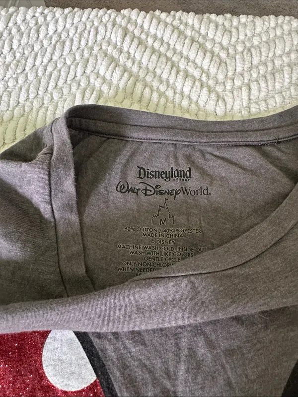 Walt Disney World Minnie Mouse Tee Polka Dot Bow - Image 3