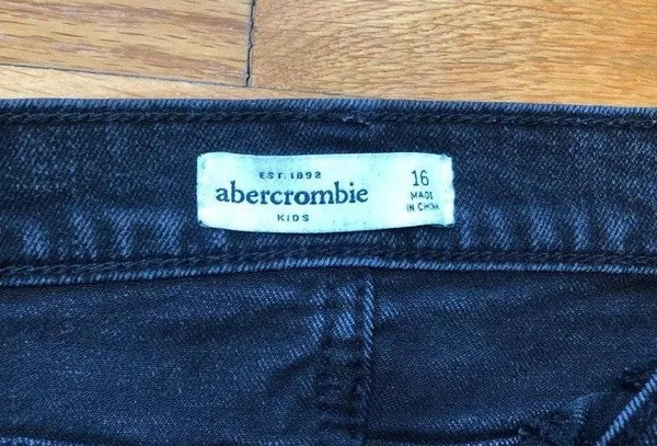 Denim Shorts Black Size 00 - Image 3