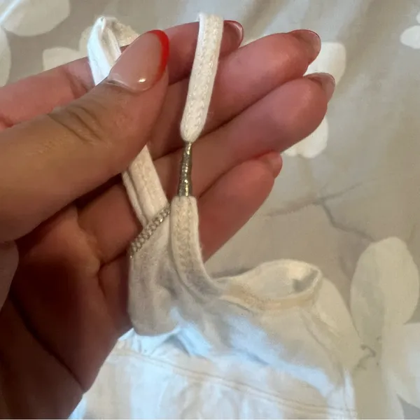 Abercrombie & Fitch white Tank Top - Image 4