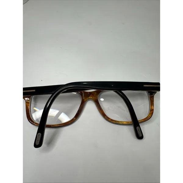 Tom Ford TF5163 005 Eyeglasses Black Havana 55-17-145 Italy Case EUC - Image 5