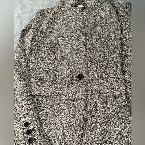 Loft Gray Tweed Jacket blazer 8 - Image 4