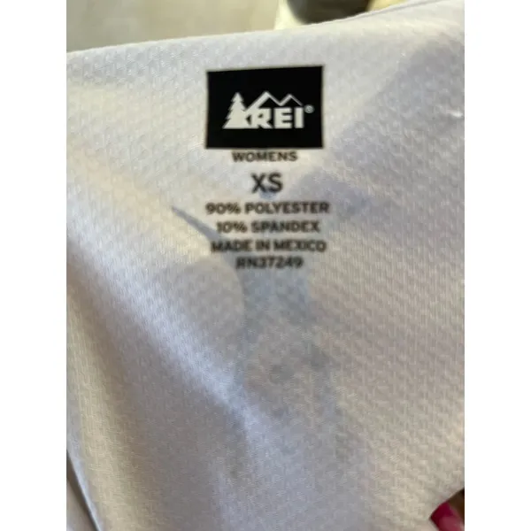 REI White Long Sleeve Athletic Shirt Women's Size XS - Image 8