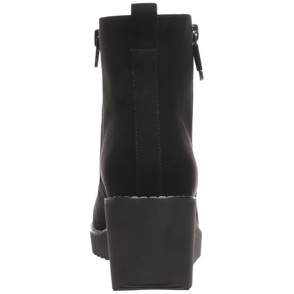 NEW Style & Co. Womens Sayylor Wedge Booties 10019630400 Black Microsuede 7.5M - Image 3