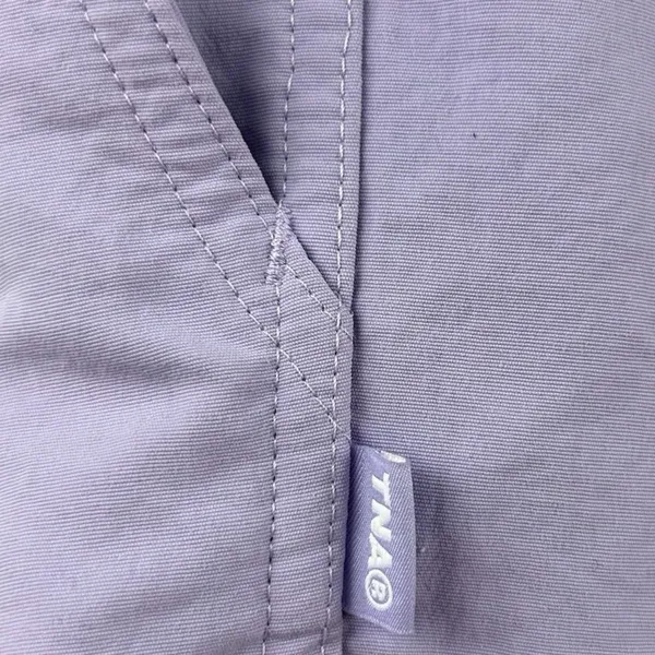 TNA Women's Sawyer Pant‎ Size L Lavender Purple High Rise Casual - Image 5