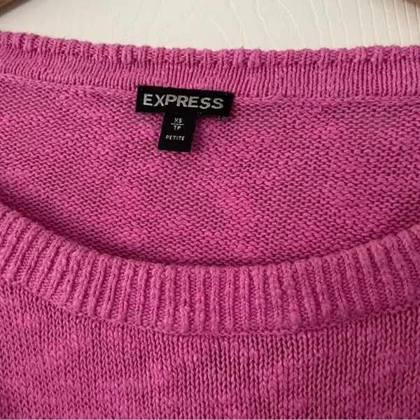 Pink Express Tie‎ Sweater - Image 5