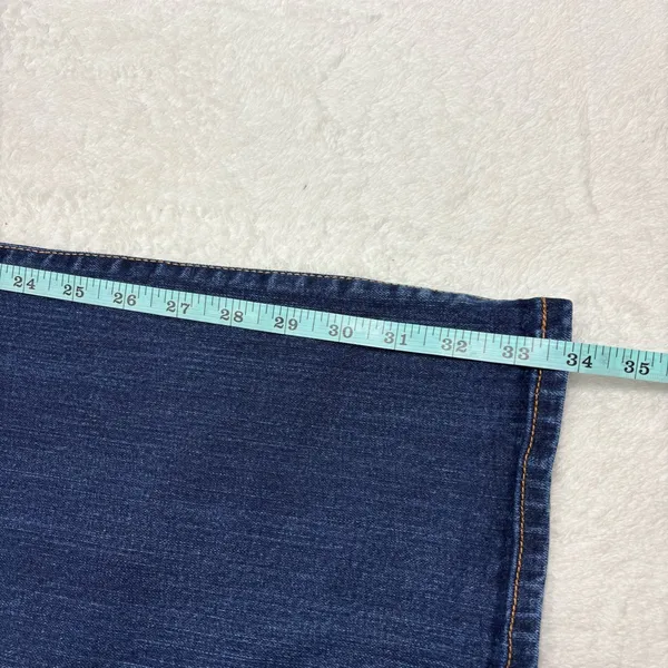 Old Navy Sweet Heart Women's‎ Dark Blue Straight leg Jeans size 10 - Image 8