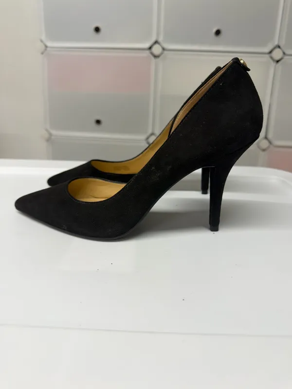 Michael Kors Black Suede Heels - Image 2