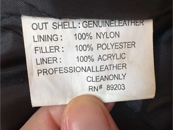 Michael Michelle Women’s Black Genuine Leather Longline Jacket Coat XL - Image 4