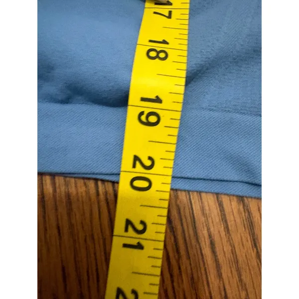 Athleta Seamless T-Shirt Women Small Blue Gray Mesh Vent Short Sleeve Top - Image 2