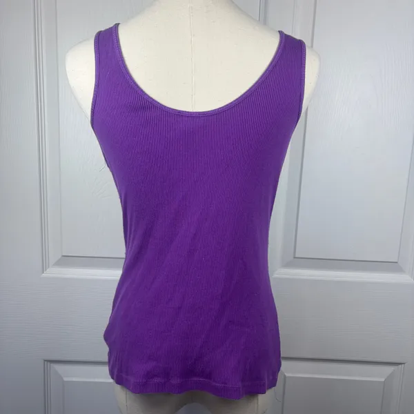 Express vintage Y2K purple sequin tank top - Image 2