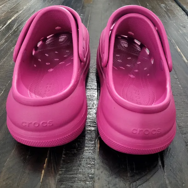 Crocs Classic Crush Clog Platform Iconic Comfort Women's Size 9 - Image 4