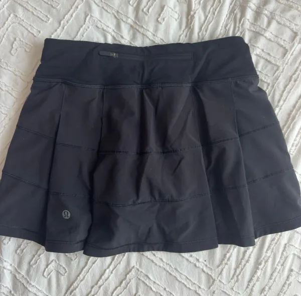 Lululemon Tennis Black Skirt Pace Rival - Image 2