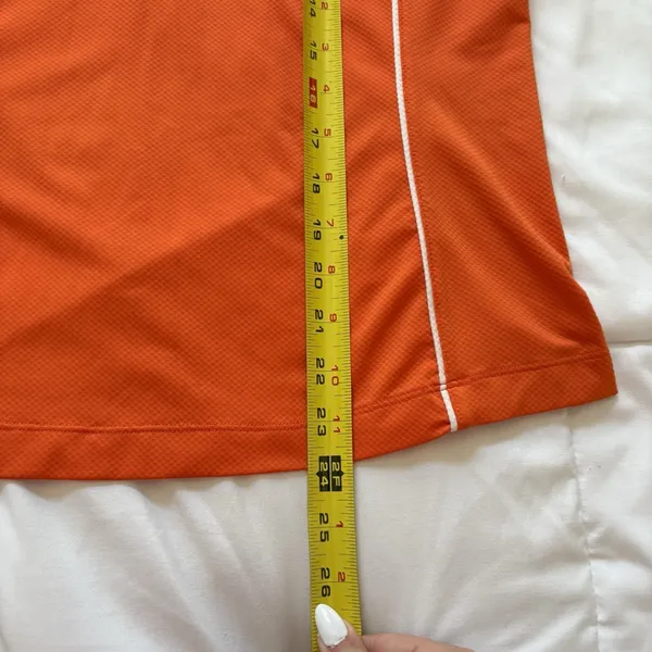 Tail‎ Polo Tank Top Womens Small Orange Golf Tennis Pickleball Preppy Outdoor - Image 3