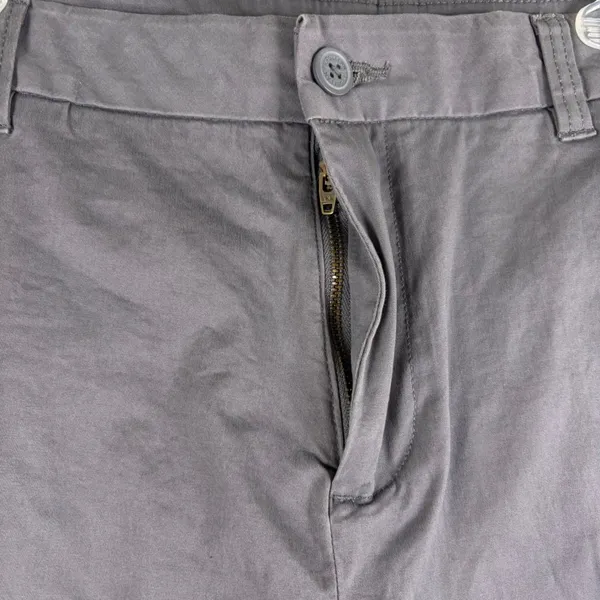 Magellan Chino Shorts gray Outdoors Walking Hiking Casual Women's‎ 18 5" inseam - Image 10