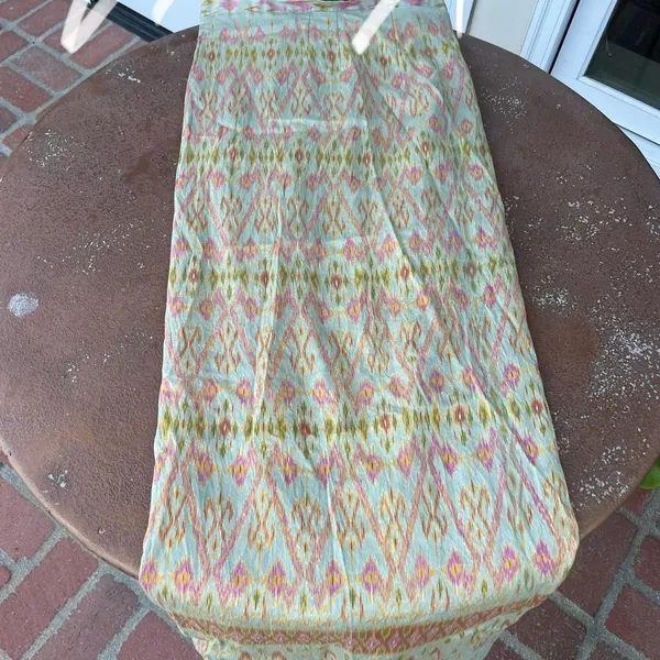 Handmade Vibrant boho wrap maxi skirt sz xs / 25x37 - Image 5